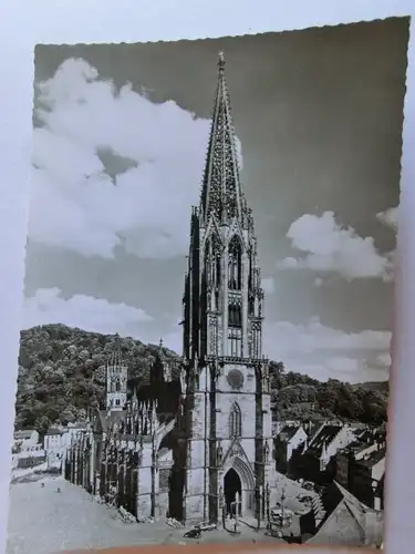 Alte AK Freiburg Breisgau Münster Schwarzwald [D447]