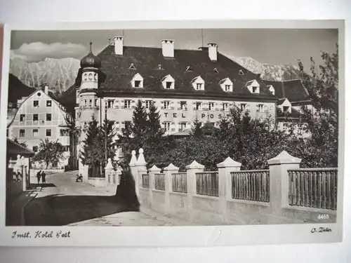 Alte AK Imst Hotel Post [D349]