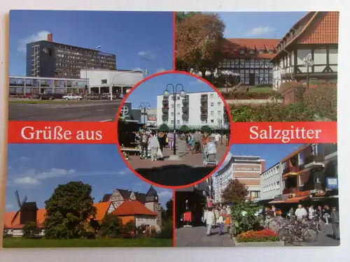 Alte AK Salzgitter Mehrbildkarte [D564]