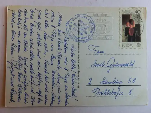 Alte AK Berchtesgaden Ramsau Zauberwald Hintersee [D570]