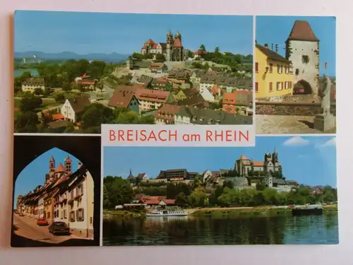 Alte AK Breisach am Rhein Mehrbildkarte [D577]