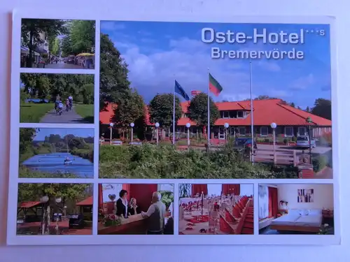 Alte AK Bremervörde Oste Hotel [D582]