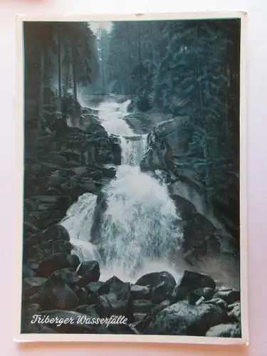 Alte AK Triberg Wasserfall Schwarzwald [D609]