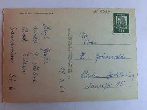 Alte AK Bad Eilsen Schaumburg Lippe [D624]