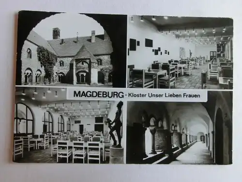 Alte AK Magdeburg Kloster Unser Lieben Frauen [aA659]