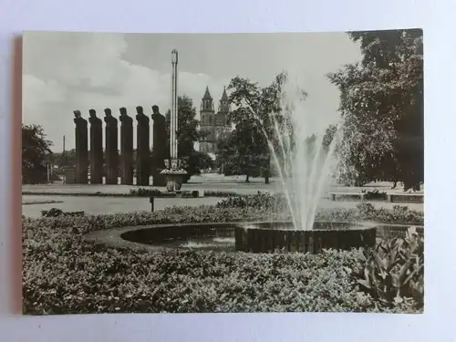 Alte AK Magdeburg Kulturpark Rotehorn [aA685]