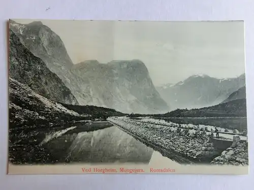 Alte AK Ved Horgheim Mongejura Romsdalen um 1915 [D1032]