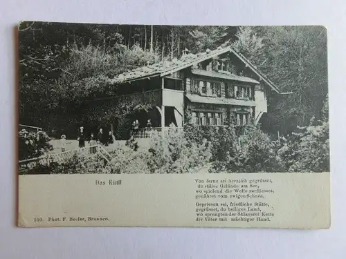 Alte AK Seelisberg Das Rütli um 1920 [D1038]