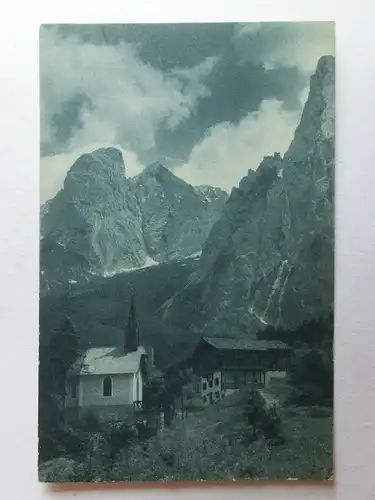 Alte AK Kaisergebirge Hinterbärnbad Anton Karghaus um 1920 [D1057]