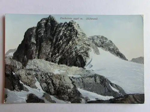 Alte AK Dachstein Südwand um 1920 [D1065]