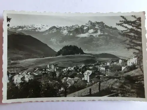 Alte AK Leysin Village et les Dents du Midi [D969]