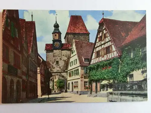 Alte AK Rothenburg Tauber [D1000]