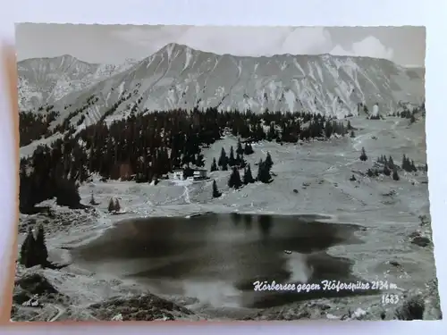 Alte AK Schröcken Vorarlberg Körbersee [D444]