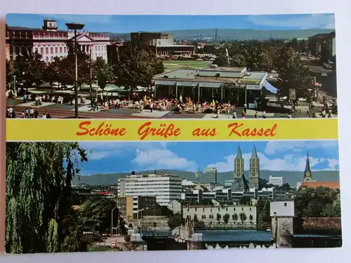 Alte AK Kassel Mehrbildkarte [D670]