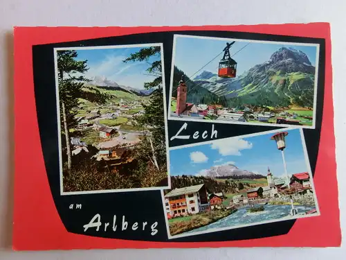 Alte AK Arlberg am Lech [D688]