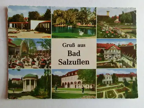 Alte AK Bad Salzuflen Mehrbildkarte [D706]