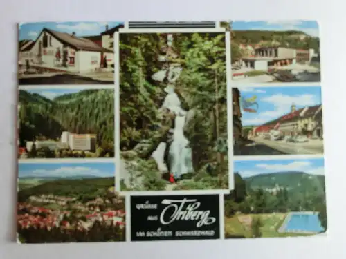 Alte AK Triberg Schwarzwald [D742]