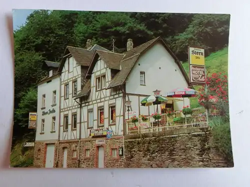 Alte AK Traben Trarbach Bad Wildstein Haus Jutta [D752]