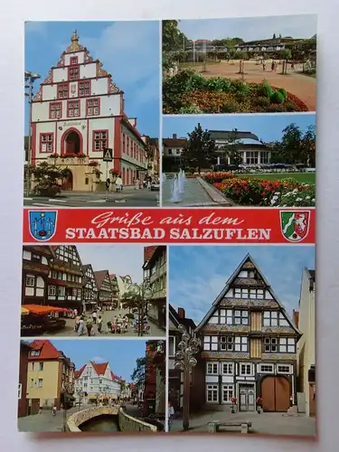 Alte AK Bad Salzuflen Mehrbildkarte [D790]