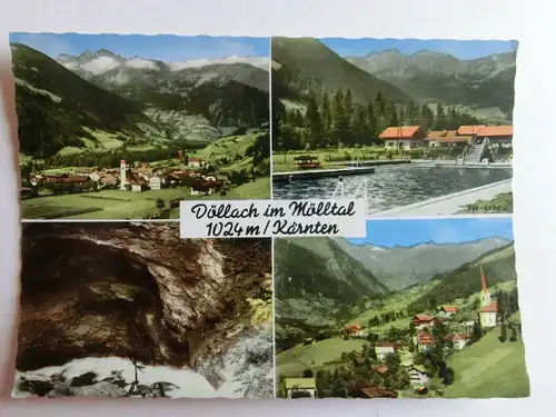 Alte AK Döllach Mölltal Kärnten Mehrbildkarte [D905]