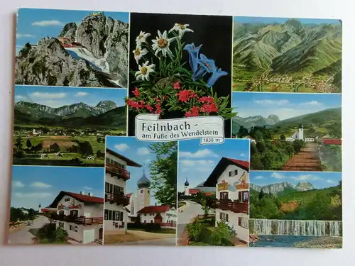 Alte AK Feilnbach Mehrbildkarte [D928]