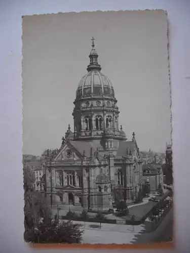 Alte AK Fotokarte Mainz Christuskirche [F1196]