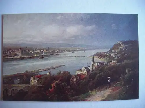 Alte AK Künstlerkarte Koblenz um 1920 [F1207]