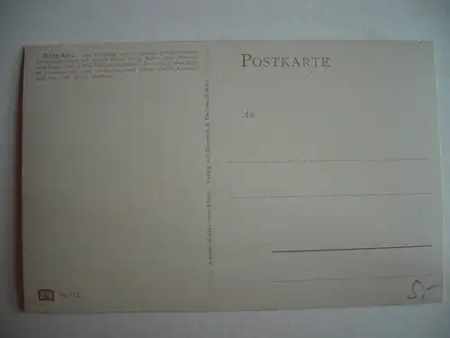 Alte AK Künstlerkarte Burg Katz um 1920 [F1212]