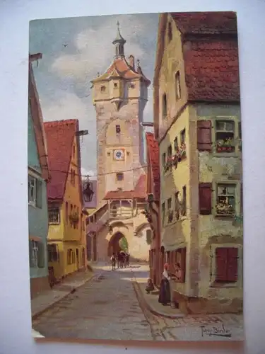 Alte AK Rothenburg Klingenthor 1927 [F1228]