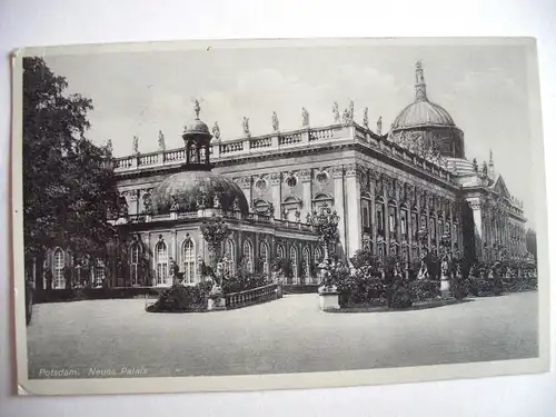 Alte AK Potsdam Neues Palais um 1939 [F11]