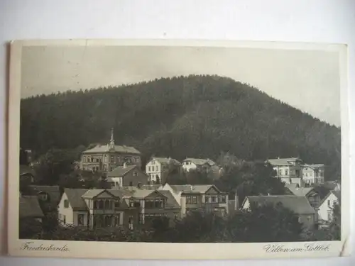 Alte AK Friedrichroda Villen am Gottlob um 1925 [T756]