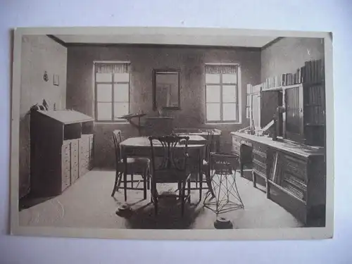 Alte AK Weimar Goethehaus Arbeitszimmer [T764]