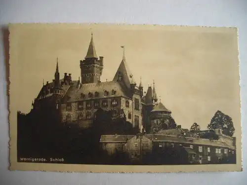 Alte AK Wernigerode Schloß [T120]