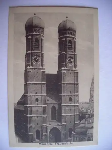 Alte AK München Frauenkirche um 1925 [T394]