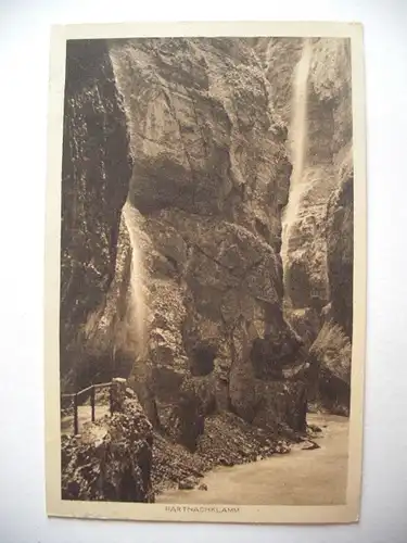 Alte AK Garmisch Partenkirchen Partnachklamm um 1925 [T395]