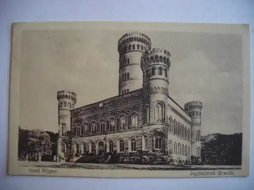 Alte AK Rügen Jagdschloss Granitz [T445]