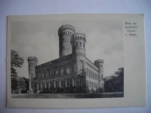 Alte AK Rügen Jagdschloß Granitz [T460]