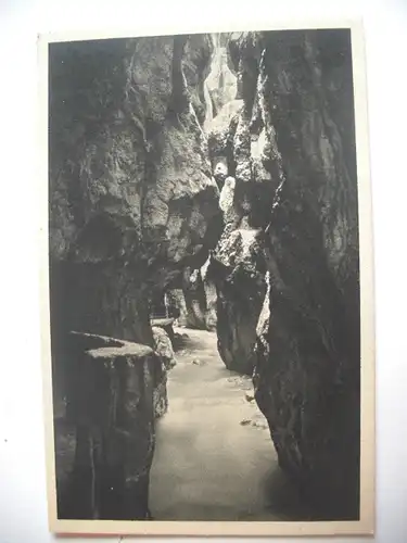 Alte AK Garmisch Partenkirchen Partnachklamm [T560]