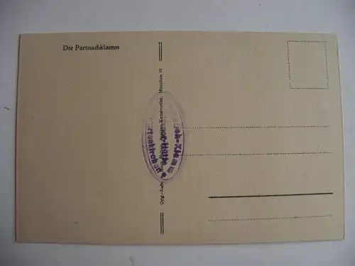 Alte AK Garmisch Partenkirchen Partnachklamm [T560]