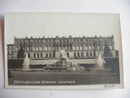 Alte AK Königsschloß Herrenchiemsee [T561]