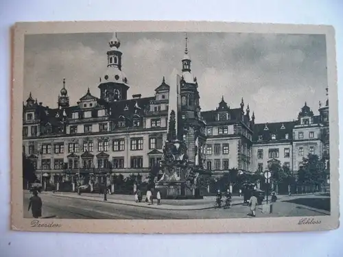 Alte AK Dresden Schloß um 1930 [F735]