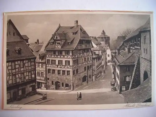 Alte AK Nürnberg Albrecht Dürer Haus [F786]