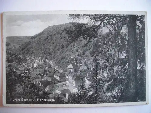 Alte AK Berneck im Fichtelgebirge 1929 [F879]