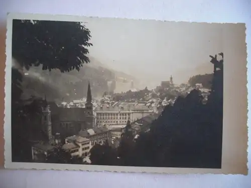 Alte AK Fotokarte Unbekannte Stadt um 1930 [F1012]