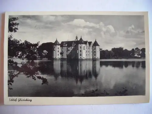 Alte AK Schloß Glücksburg um 1930 [F1013]