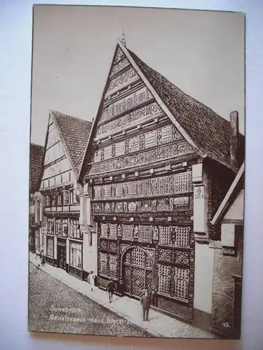 Alte AK Osnabrück Renaissance Haus um 1930 [F1021]