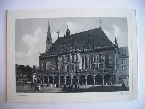 Alte AK Bremen Rathaus [F1044]