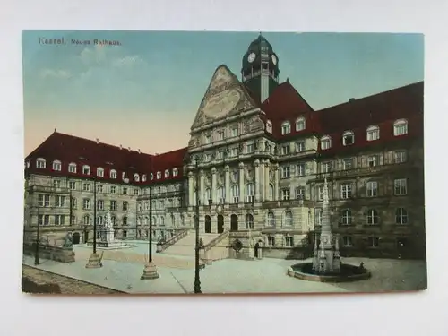 Alte AK Kassel Neues Rathaus [aW582]