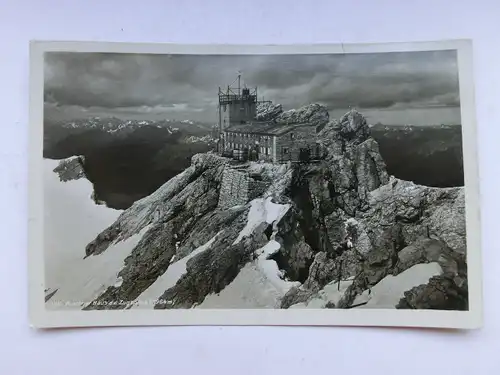 Alte AK Zugspitze Münchner Haus [aW593]