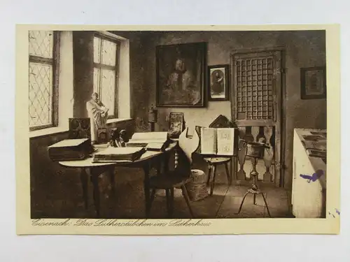 Alte AK Eisenach Lutherstübchen Wartburg [aW606]